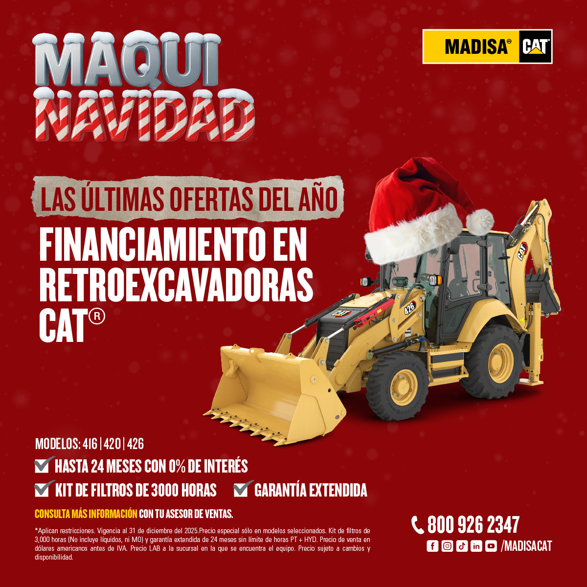 DuranteMaquiNavidad_Retroexcavadora2025_Post